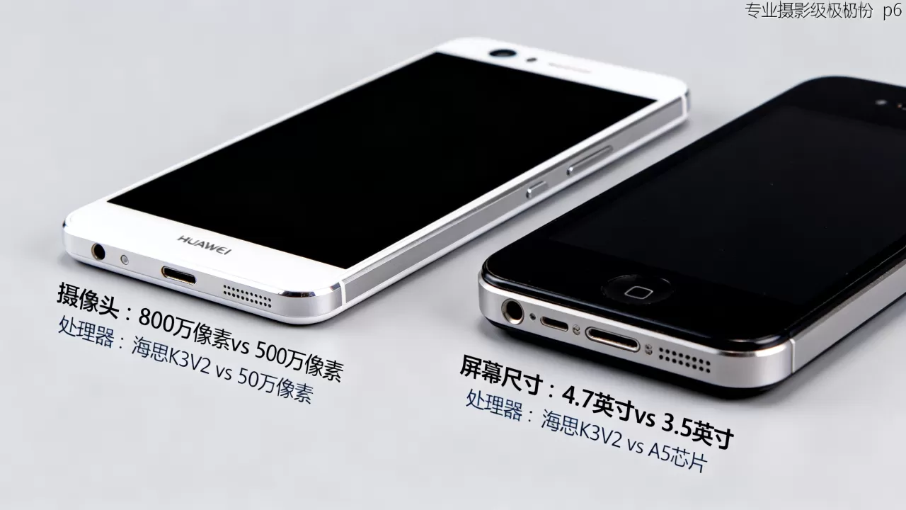 华为p6和iphone4s哪个好用，华为p6和iphone4s对比