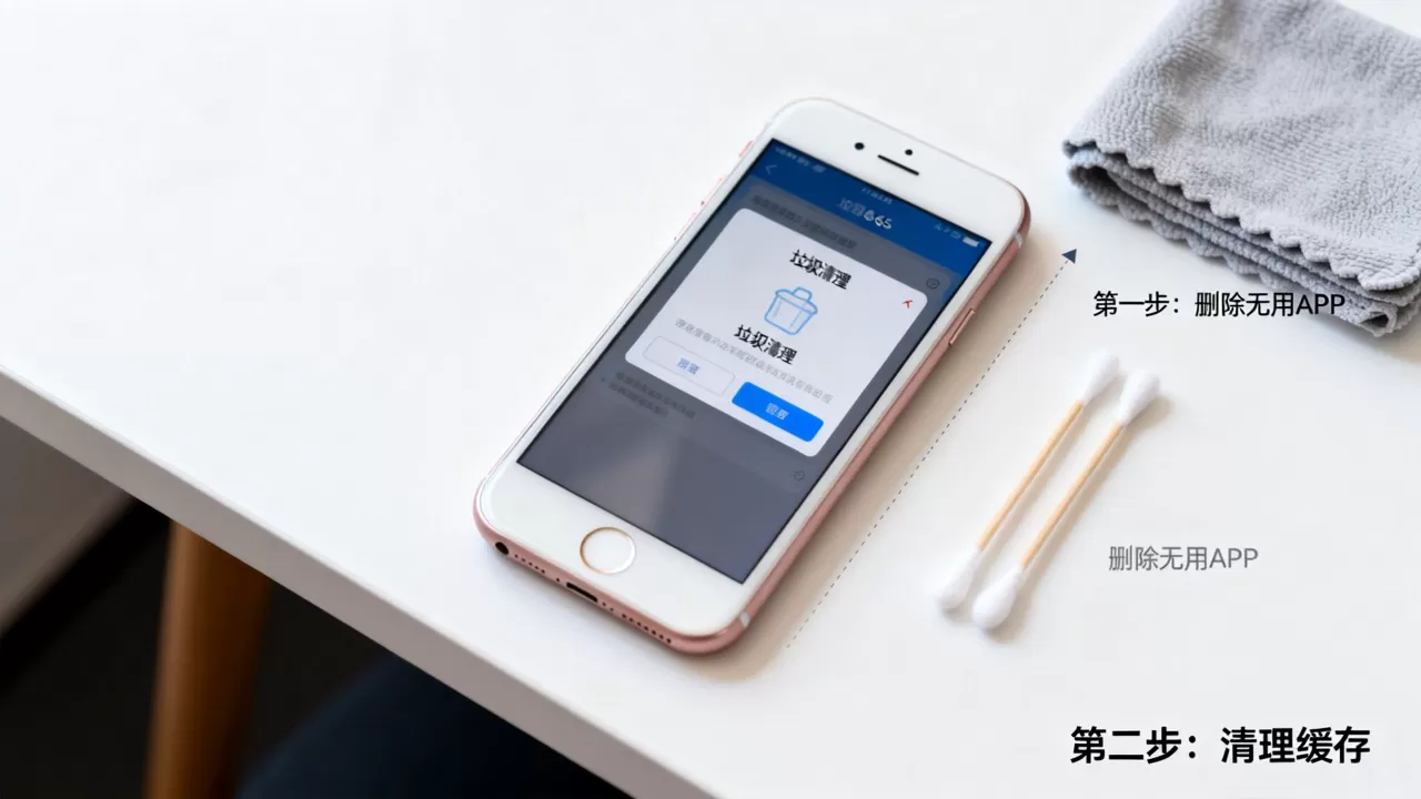 iphone6s垃圾怎么清理，iphone6s清理垃圾方法