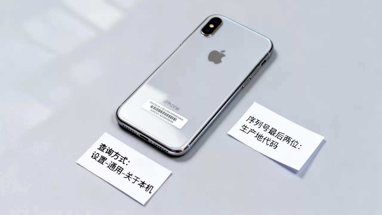 iphone序列号最后两位代表什么，iphone序列号查询