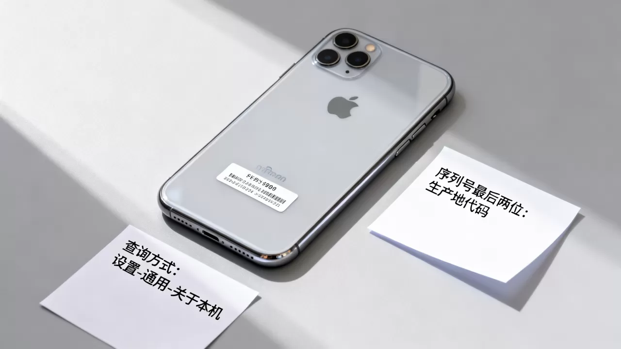 iphone序列号最后两位代表什么，iphone序列号查询