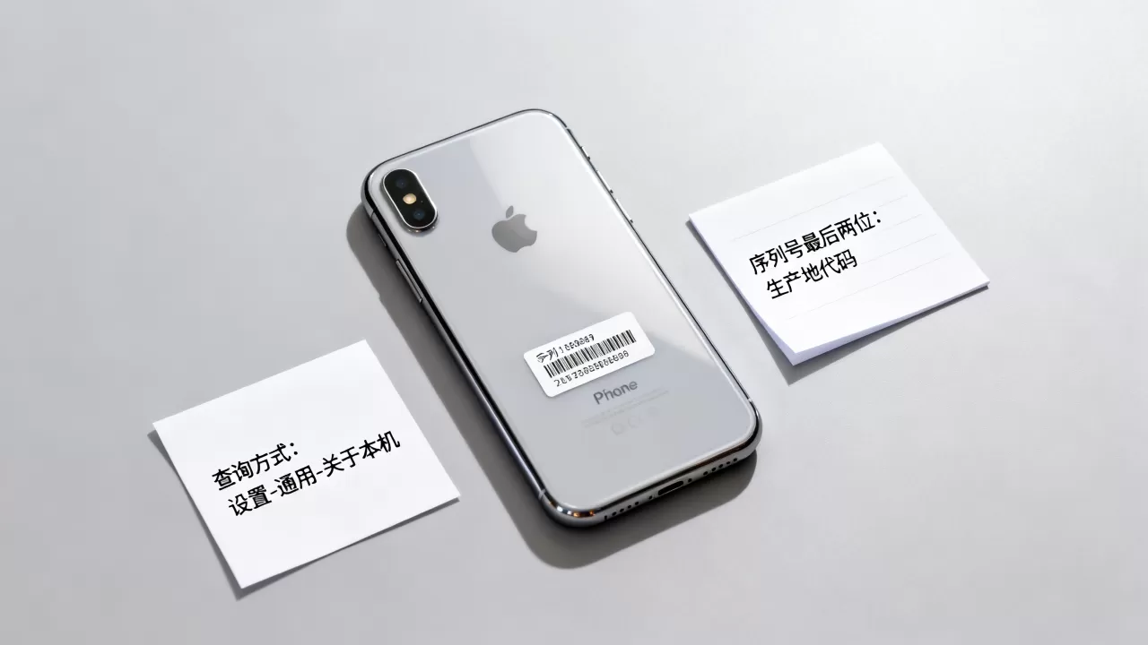 iphone序列号最后两位代表什么，iphone序列号查询