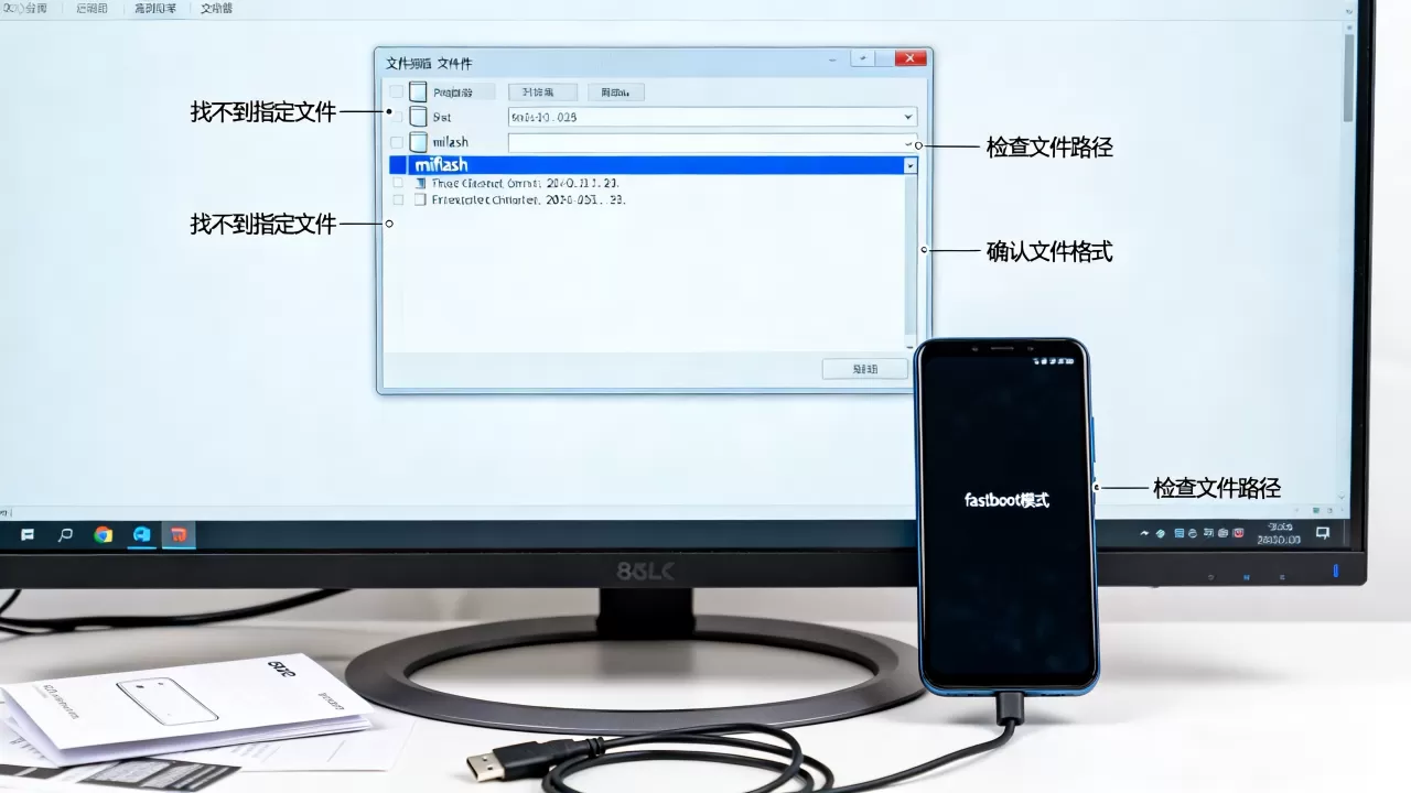 miflash刷机找不到指定文件怎么办，miflash刷机失败