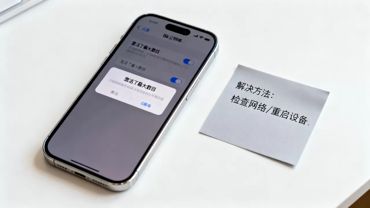 iphone激活了最大数目，iphone激活了最大数目怎么解决