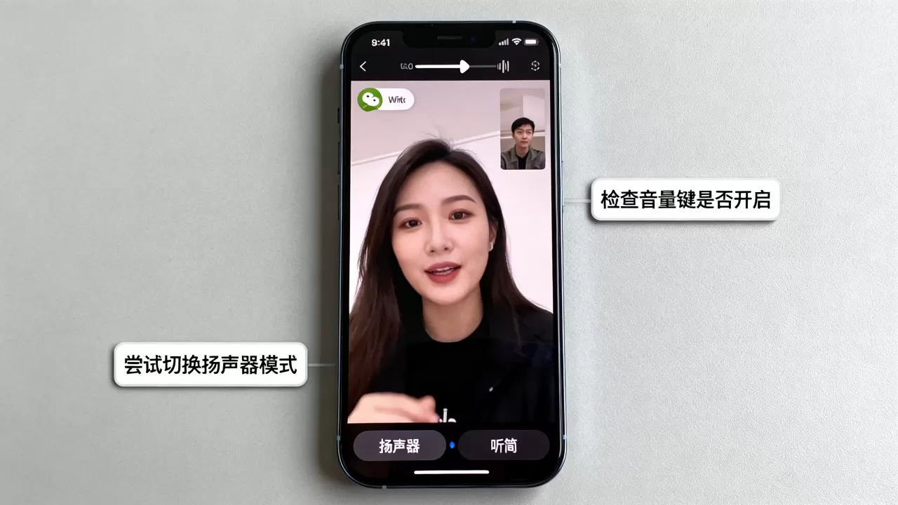 iphone微信视频听不到对方声音怎么办,iphone微信视频没声音 iphone微信视频听不到对方声音怎么办,iphone微信视频没声音
