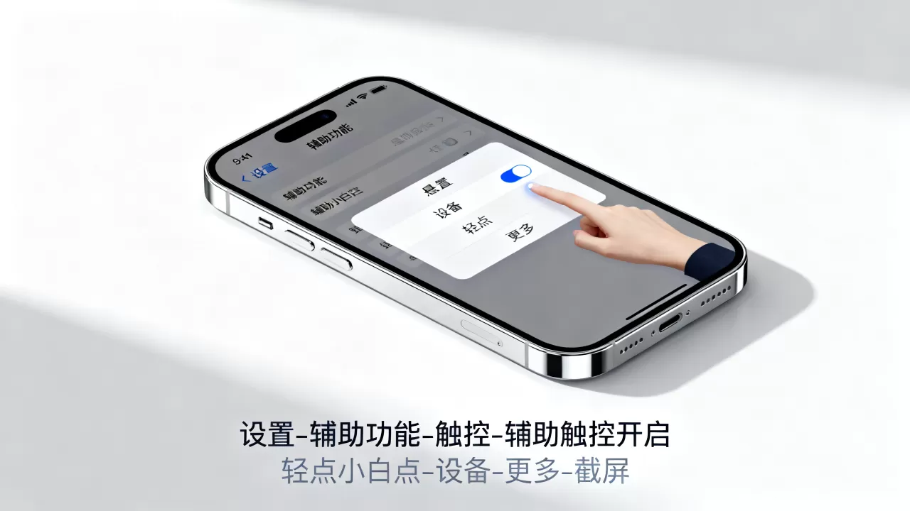 iPhone锁屏键坏了怎么截屏,iPhone按键失灵截屏方法 iPhone锁屏键坏了怎么截屏,iPhone按键失灵截屏方法