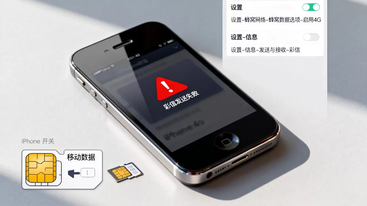 iPhone4s彩信发不出怎么办,iPhone4s彩信发送失败解决方法 iPhone4s彩信发不出怎么办,iPhone4s彩信发送失败解决方法