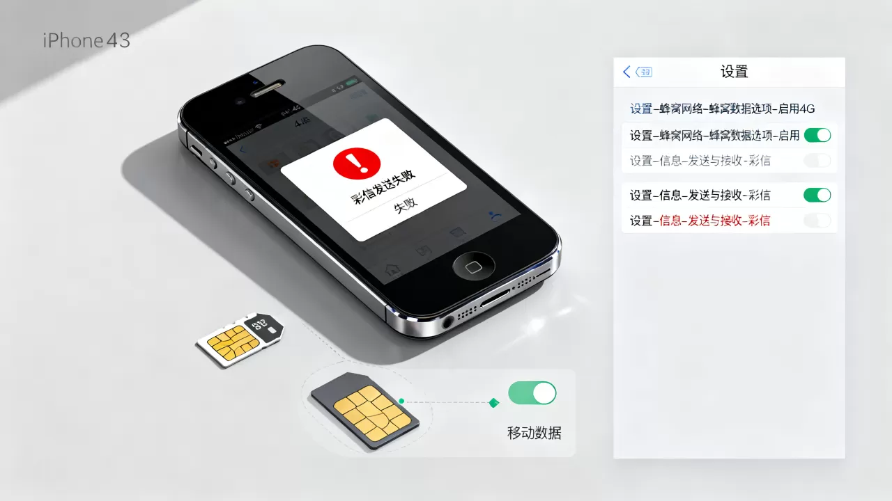 iPhone4s彩信发不出怎么办,iPhone4s彩信发送失败解决方法 iPhone4s彩信发不出怎么办,iPhone4s彩信发送失败解决方法