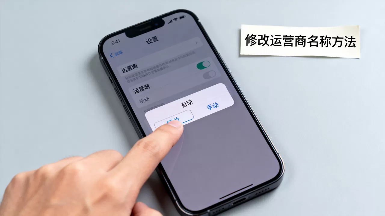 iphone不越狱改运营商名字,iPhone修改运营商名称方法 iphone不越狱改运营商名字,iPhone修改运营商名称方法
