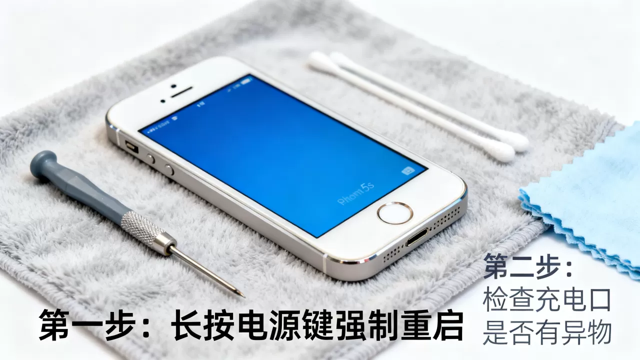 iphone5s开不了机蓝屏怎么办,iphone5s蓝屏解决方法 iphone5s开不了机蓝屏怎么办,iphone5s蓝屏解决方法