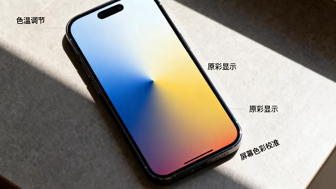 iphone屏幕颜色不一样怎么回事，iphone屏幕颜色不一样