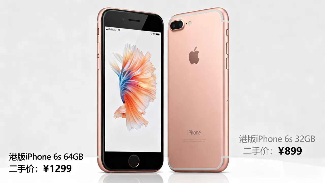 iphone6s港版多少钱，二手苹果6s港版价格