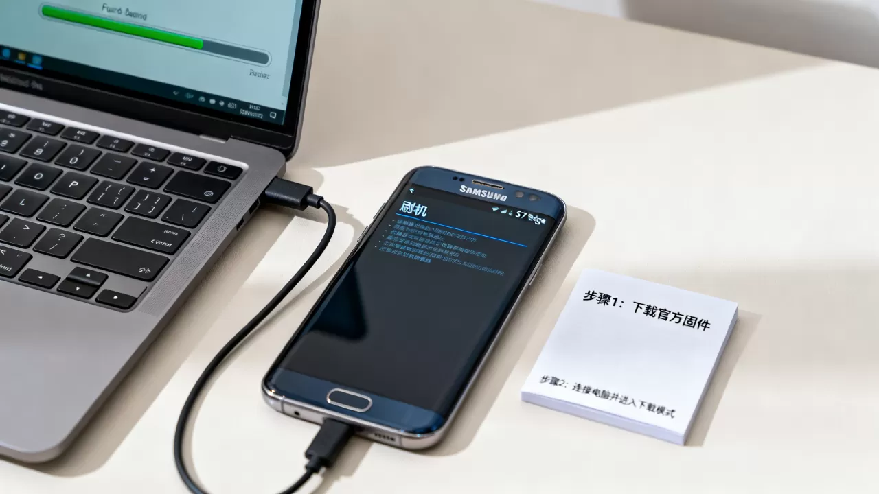 s7edge官方刷机教程，三星s7edge怎么刷机