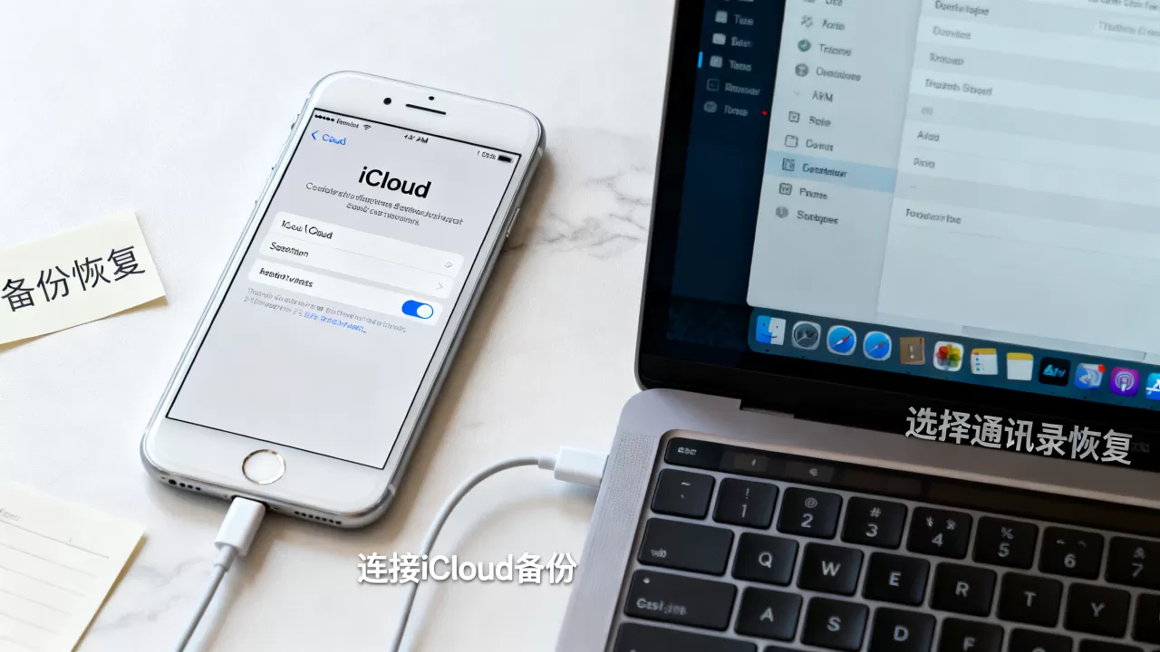 如何从备份恢复iphone通讯录，iphone怎么恢复通讯录
