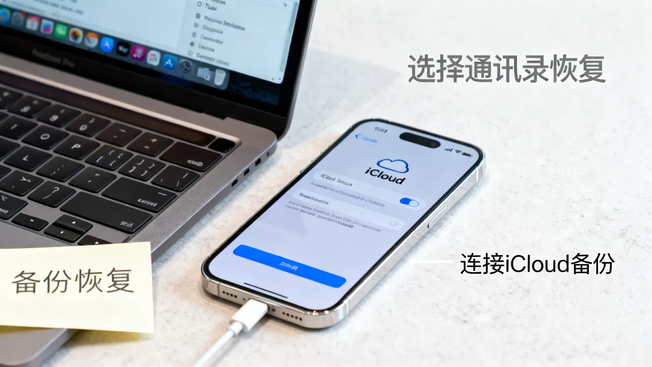 如何从备份恢复iphone通讯录，iphone怎么恢复通讯录