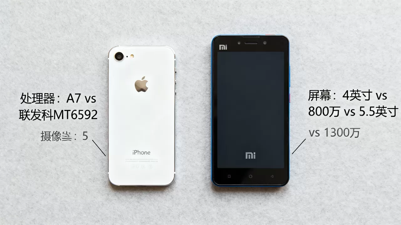 iphone5s和红米note哪个好,红米note和iphone5s对比 iphone5s和红米note哪个好,红米note和iphone5s对比