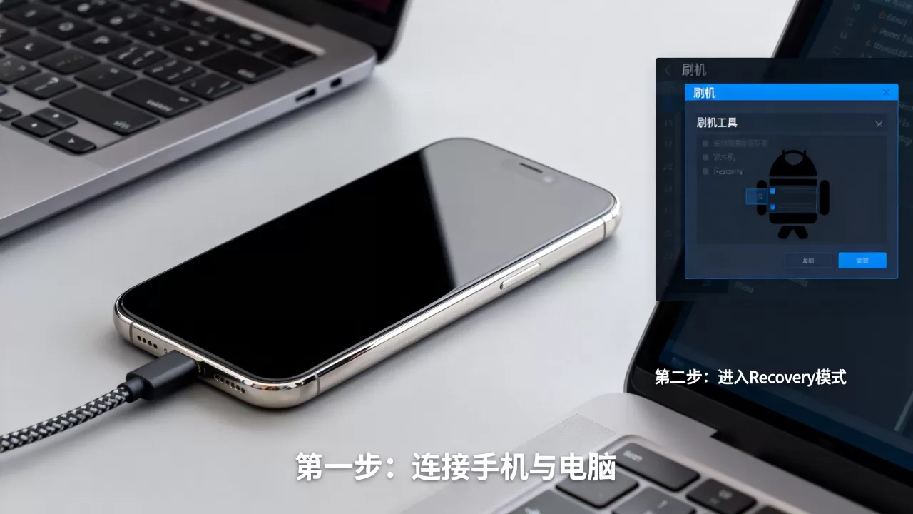 安卓不开机怎么刷机，手机黑屏无法开机修复