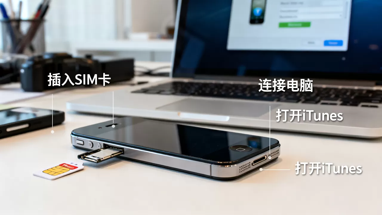 iphone4美版有锁激活怎么弄，iphone4美版有锁激活教程