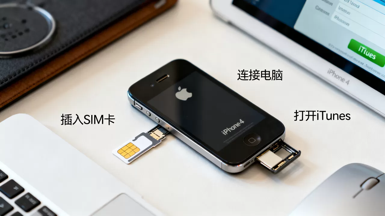 iphone4美版有锁激活怎么弄，iphone4美版有锁激活教程