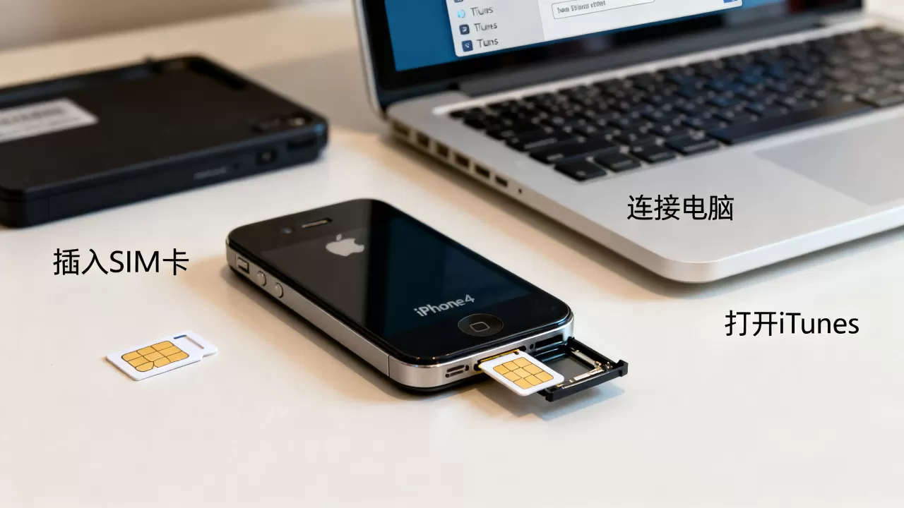 iphone4美版有锁激活怎么弄，iphone4美版有锁激活教程