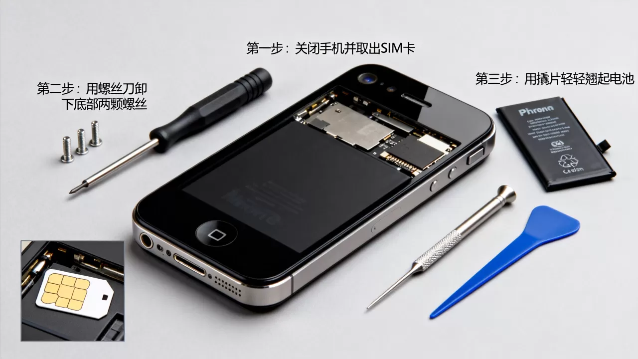 iphone4s怎么换电池,iPhone4s电池更换教程 iphone4s怎么换电池,iPhone4s电池更换教程