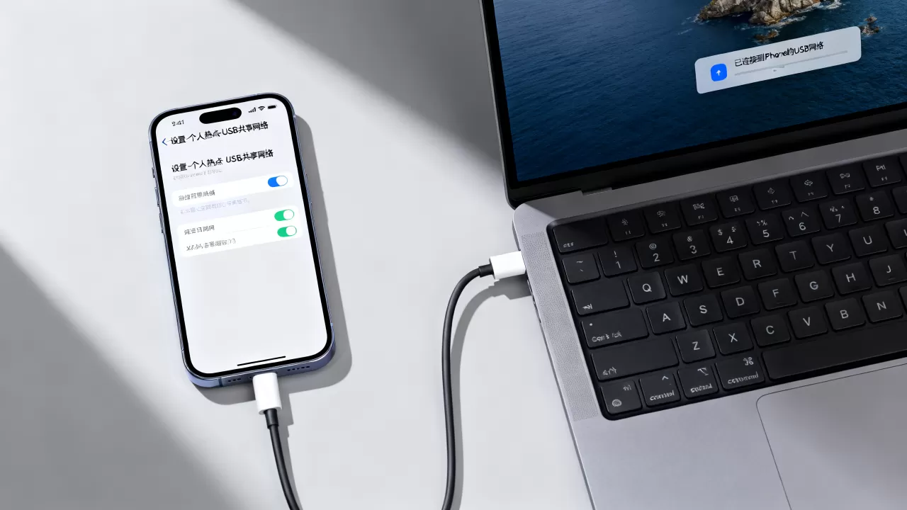 iPhone怎么通过数据线连接电脑上网?苹果手机usb共享网络教程 iPhone怎么通过数据线连接电脑上网?苹果手机usb共享网络教程
