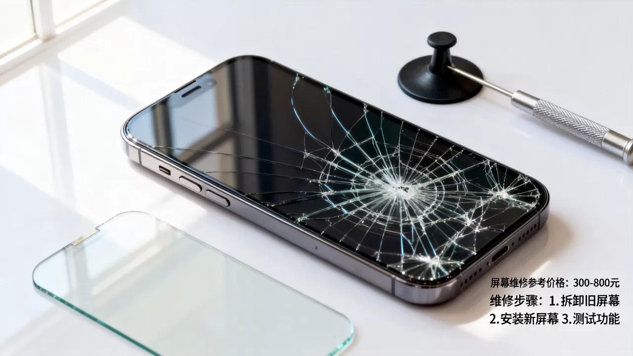 iphone玻璃屏幕碎了怎么办,手机屏幕维修大概多少钱 iphone玻璃屏幕碎了怎么办,手机屏幕维修大概多少钱