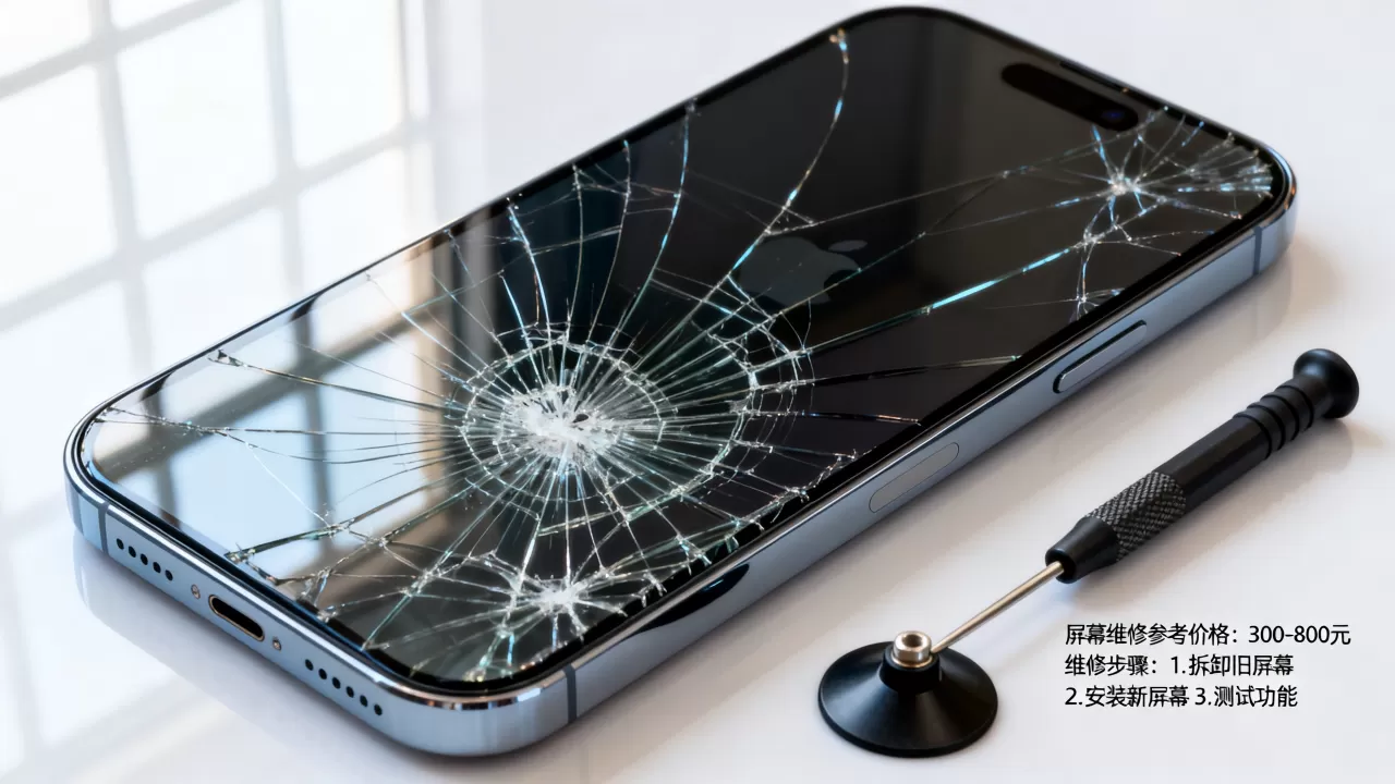 iphone玻璃屏幕碎了怎么办,手机屏幕维修大概多少钱 iphone玻璃屏幕碎了怎么办,手机屏幕维修大概多少钱