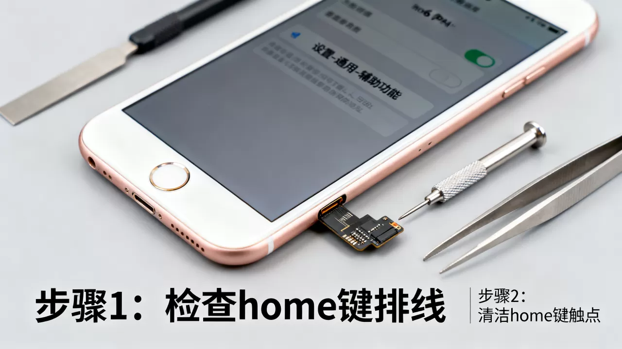 iphone6 plus的home键失灵怎么办，iphone6 plus home键维修
