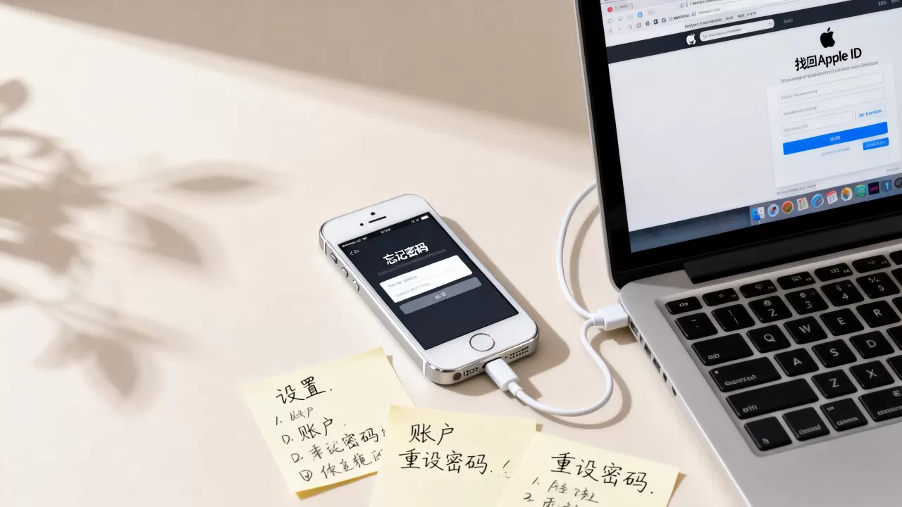 iphone5s忘记id密码怎么办？苹果id密码忘了怎么找回