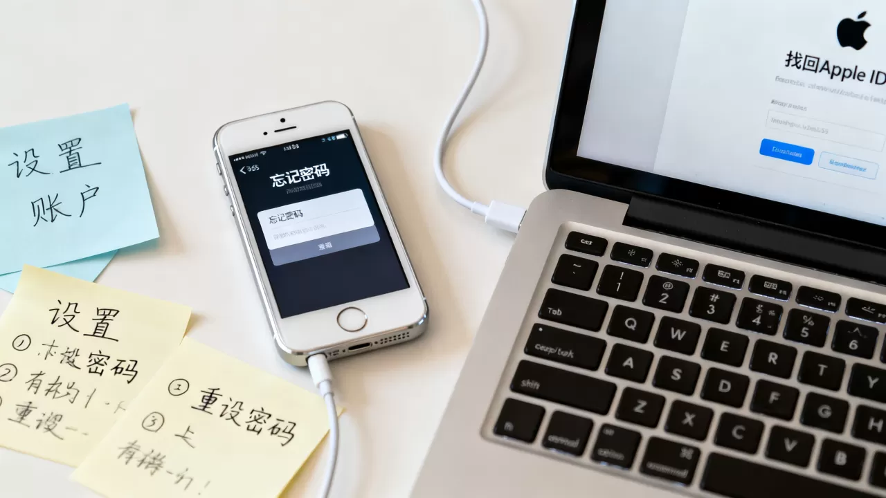 iphone5s忘记id密码怎么办？苹果id密码忘了怎么找回