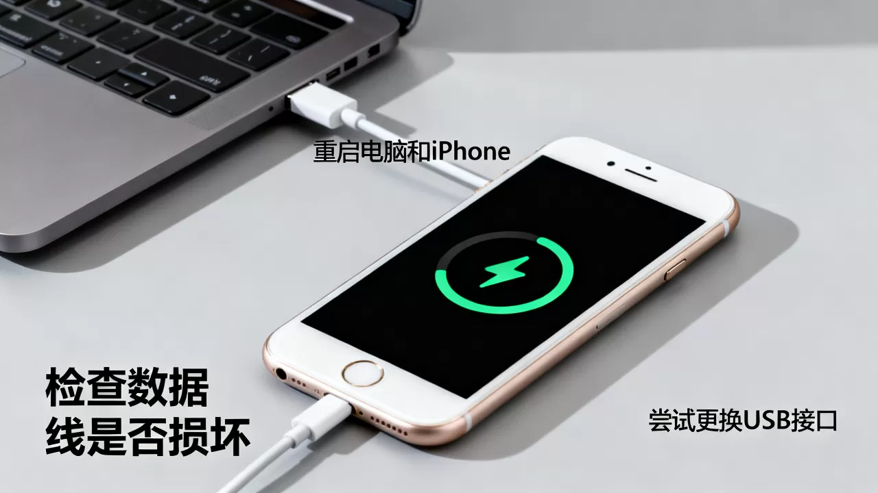 iphone6无法连接电脑，iphone6连接电脑没反应怎么办