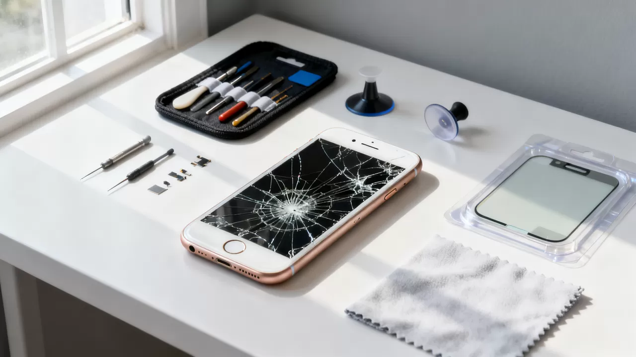 iphone6屏幕碎了怎么换？iphone6玻璃更换教程