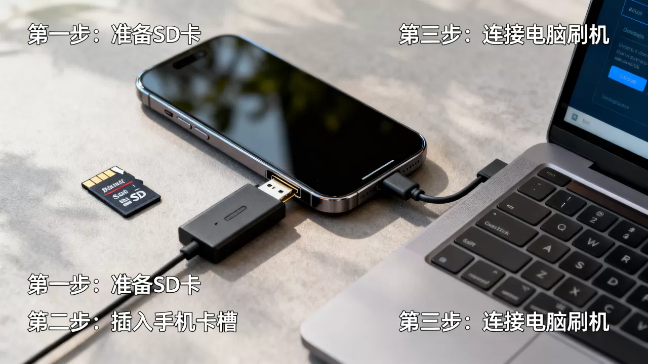 手机用sd卡怎么刷机，sd卡刷机教程