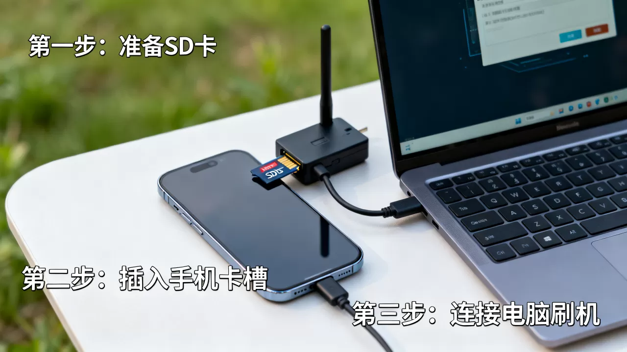 手机用sd卡怎么刷机，sd卡刷机教程