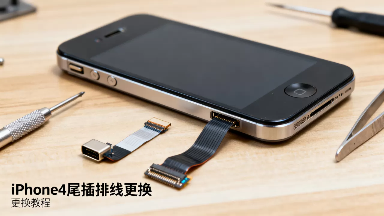iphone4尾插排线更换,iphone4尾插排线更换教程 iphone4尾插排线更换,iphone4尾插排线更换教程
