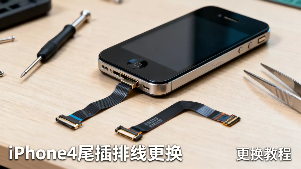 iphone4尾插排线更换,iphone4尾插排线更换教程 iphone4尾插排线更换,iphone4尾插排线更换教程