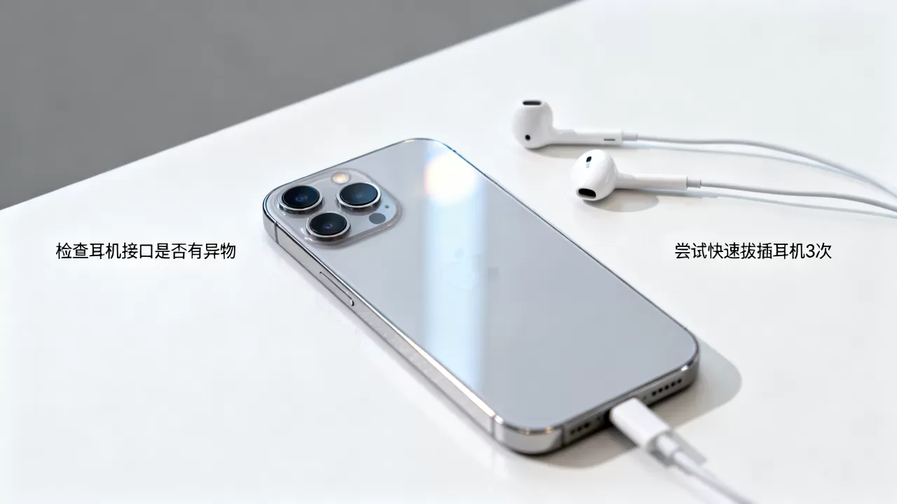 iphone一直处于耳机模式怎么办,iphone耳机模式怎么退出 iphone一直处于耳机模式怎么办,iphone耳机模式怎么退出