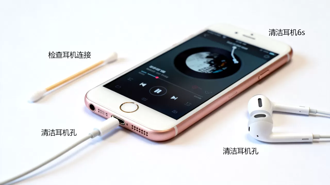 iphone6s不识别耳机,iphone6s耳机孔没声音怎么办 iphone6s不识别耳机,iphone6s耳机孔没声音怎么办