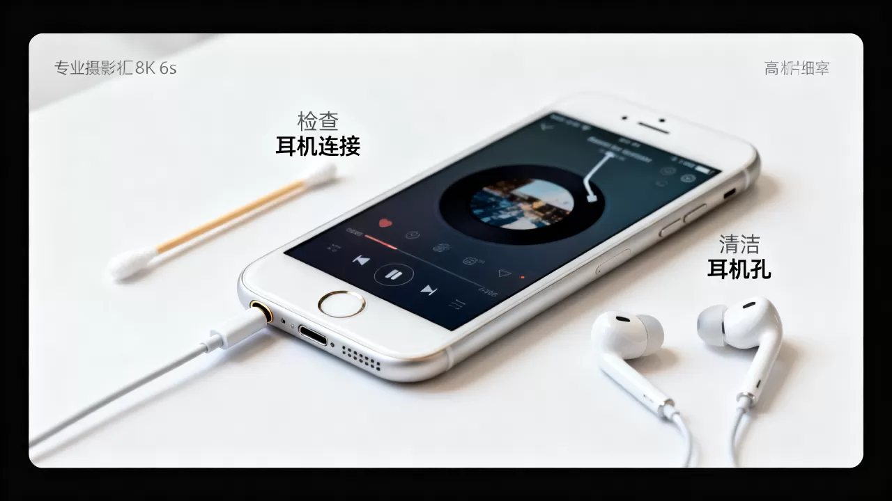 iphone6s不识别耳机,iphone6s耳机孔没声音怎么办 iphone6s不识别耳机,iphone6s耳机孔没声音怎么办