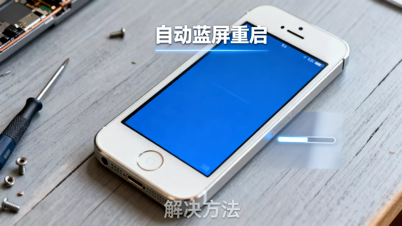 iphone5s自动蓝屏重启怎么办，iphone5s蓝屏重启