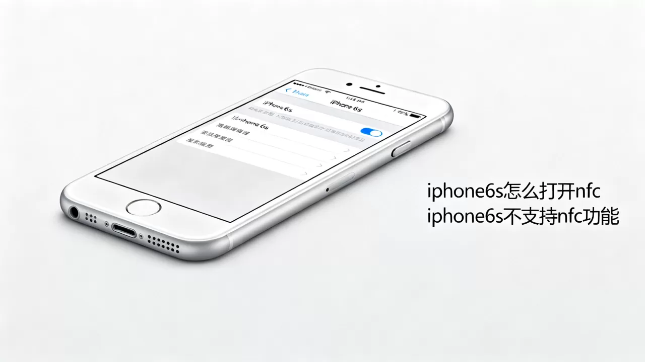 iphone6s 怎么打开nfc，iphone6s不支持nfc功能
