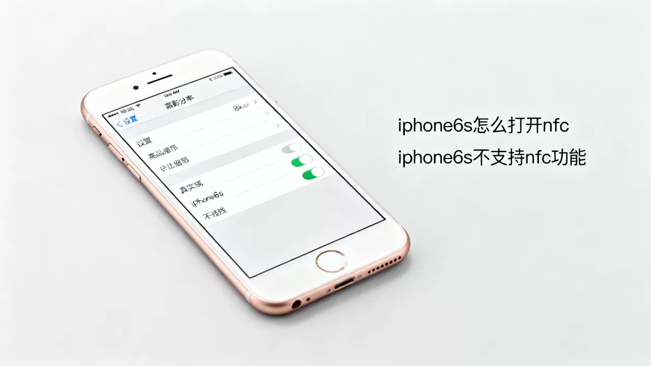 iphone6s 怎么打开nfc，iphone6s不支持nfc功能