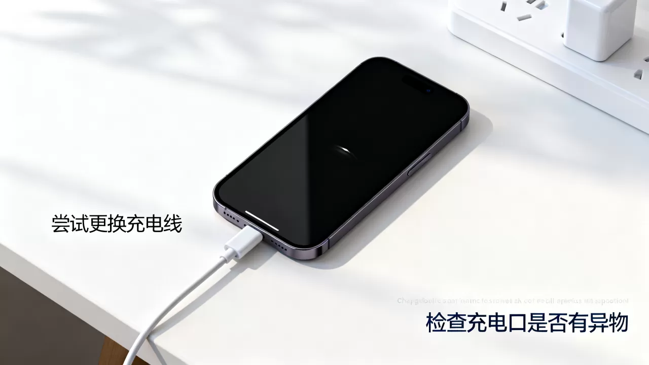 iphone充电一直响黑屏怎么办，iphone充电黑屏解决方法