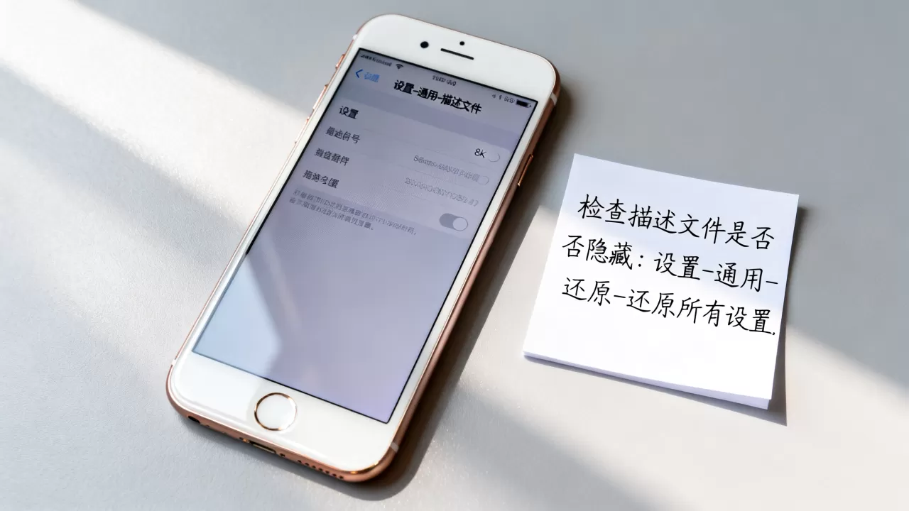 iphone6描述文件没有了怎么办,iphone6描述文件丢失解决方法 iphone6描述文件没有了怎么办,iphone6描述文件丢失解决方法