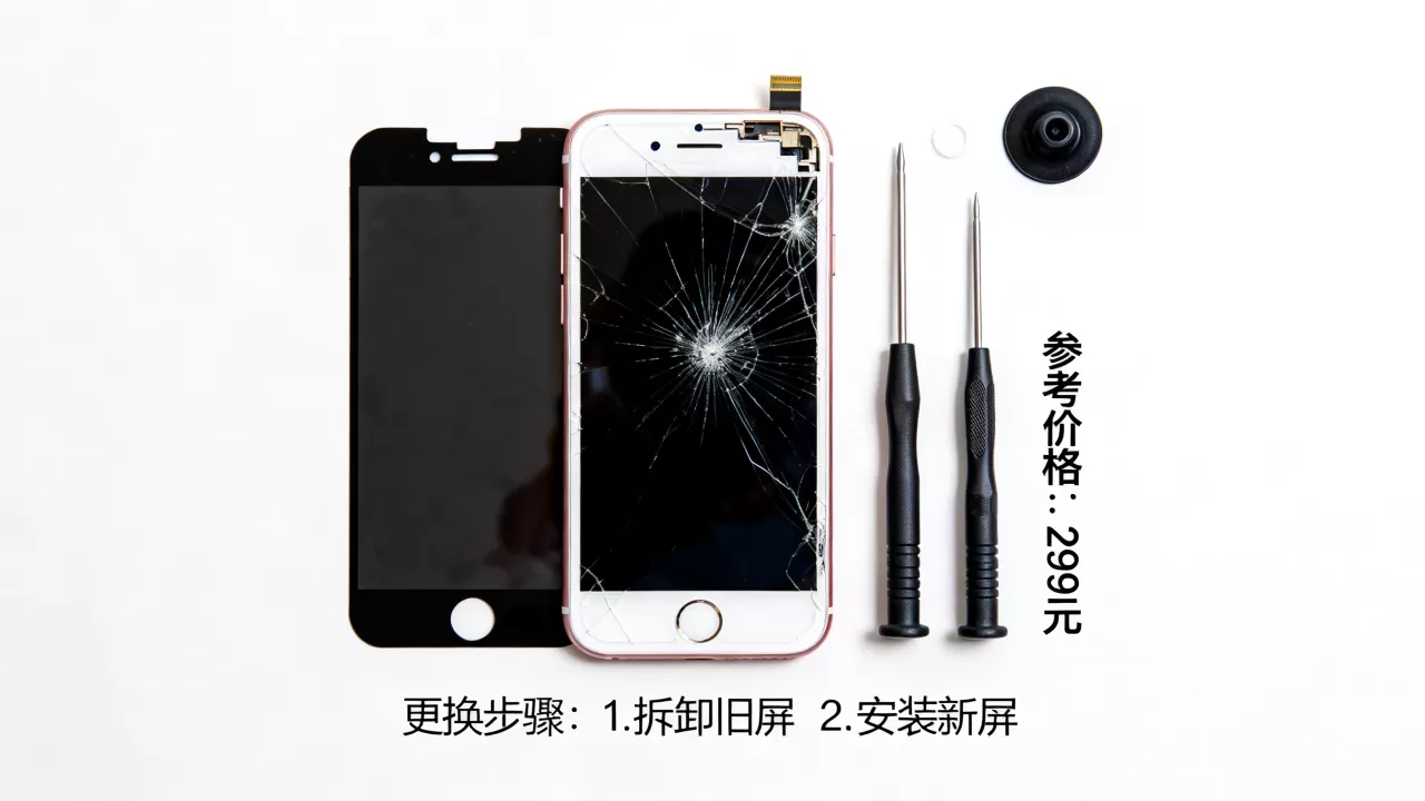 iphone6p换屏视频，iphone6p换屏多少钱