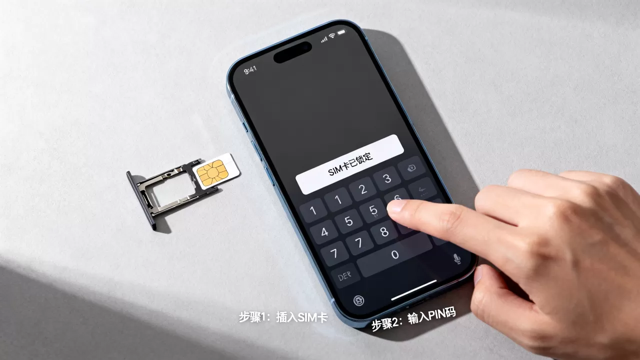 iphone sim已锁定怎么办，手机sim卡被锁怎么解锁