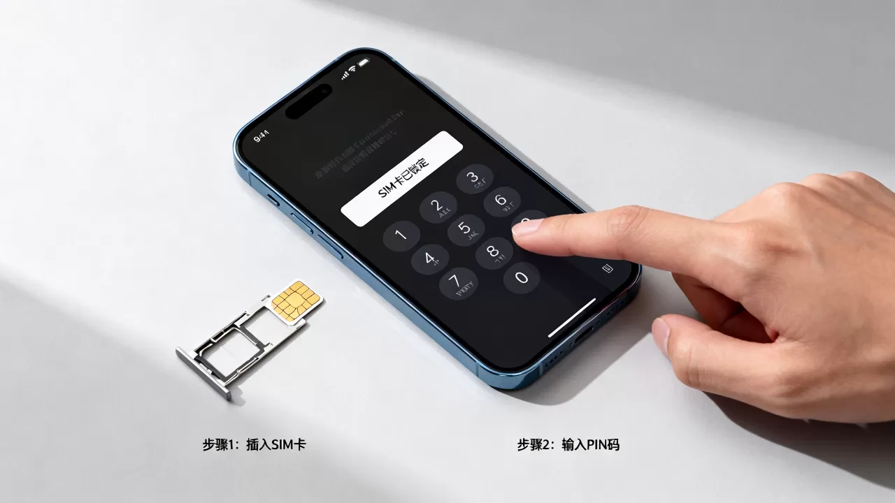 iphone sim已锁定怎么办，手机sim卡被锁怎么解锁