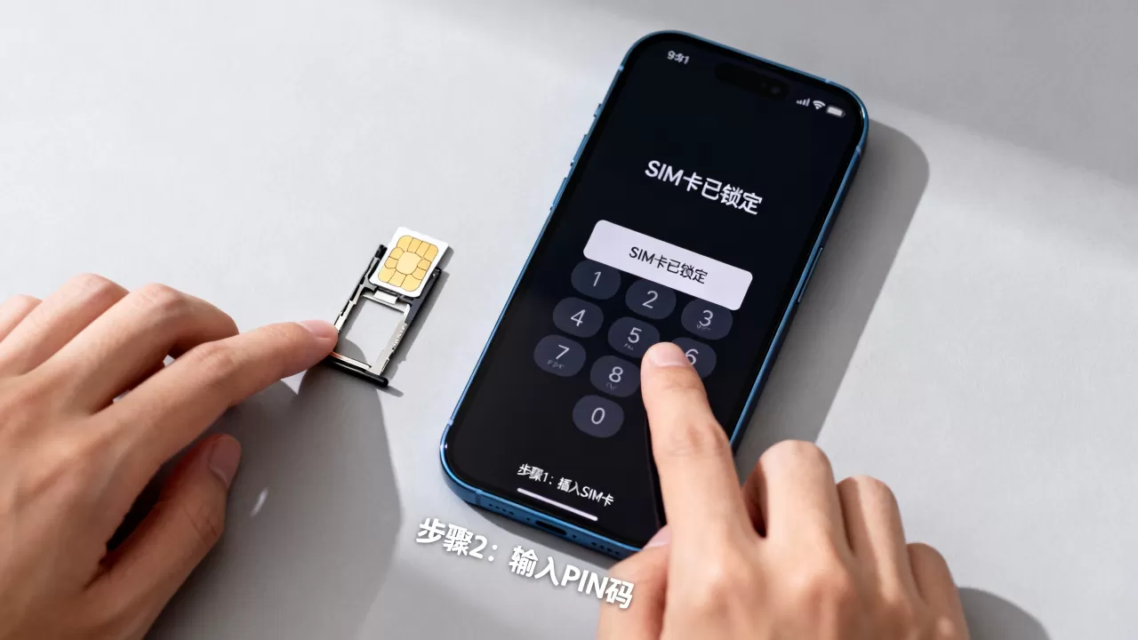 iphone sim已锁定怎么办，手机sim卡被锁怎么解锁