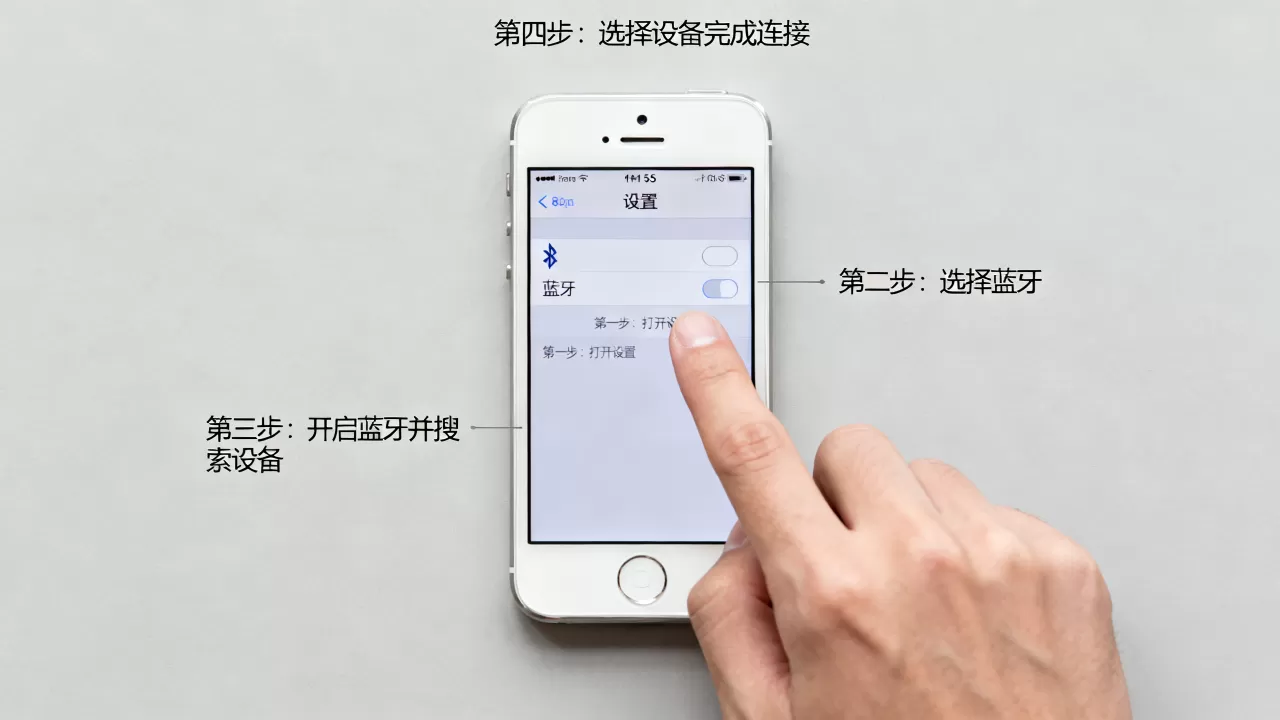 iphone5s蓝牙怎么用，iphone5s蓝牙连接教程