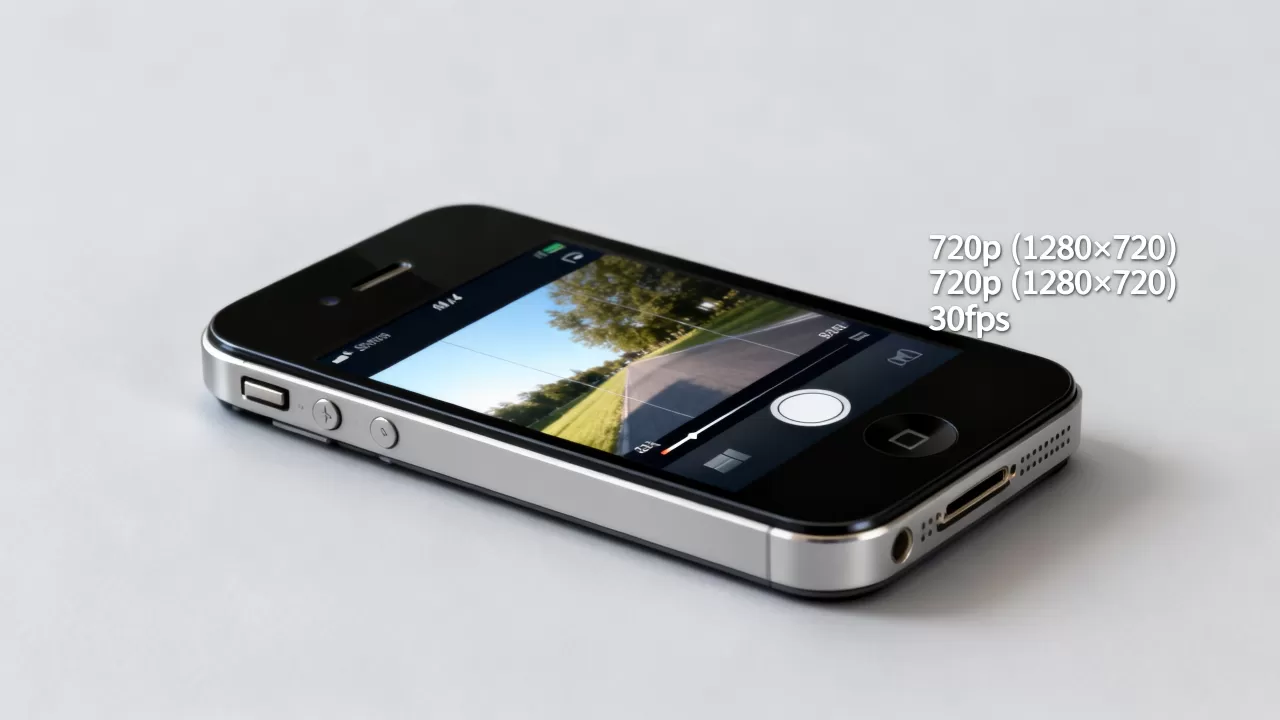 iphone4视频分辨率是多少？iphone4视频分辨率参数